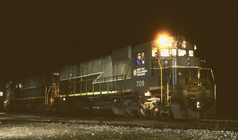 BC Rail M-630 709