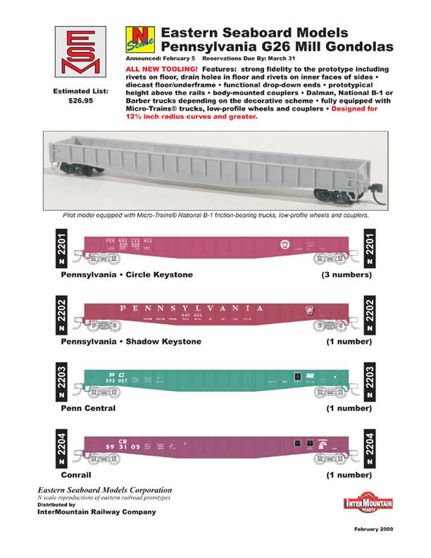 Gond Flyer N Scale Feb 2009 Gond Flyer N Scale Feb 2009
