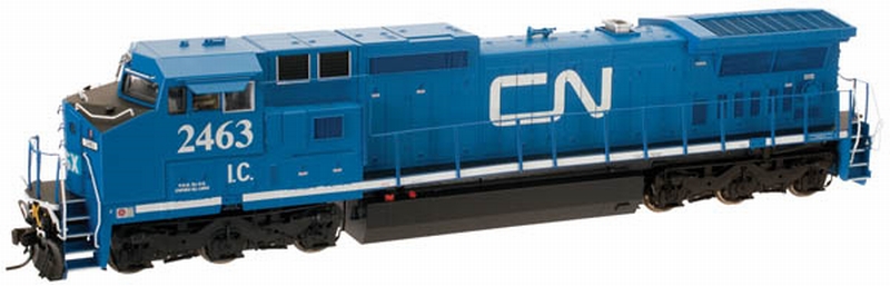Locomotive, diesel, GE Dash 8-40C, CN #2014 - DC - Canadian