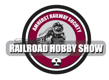 Amherst Railway Society Railroad Hobby Show Logo