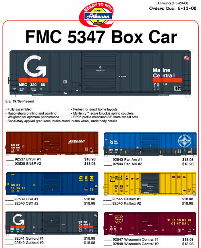 FMC 5347 Boxcar