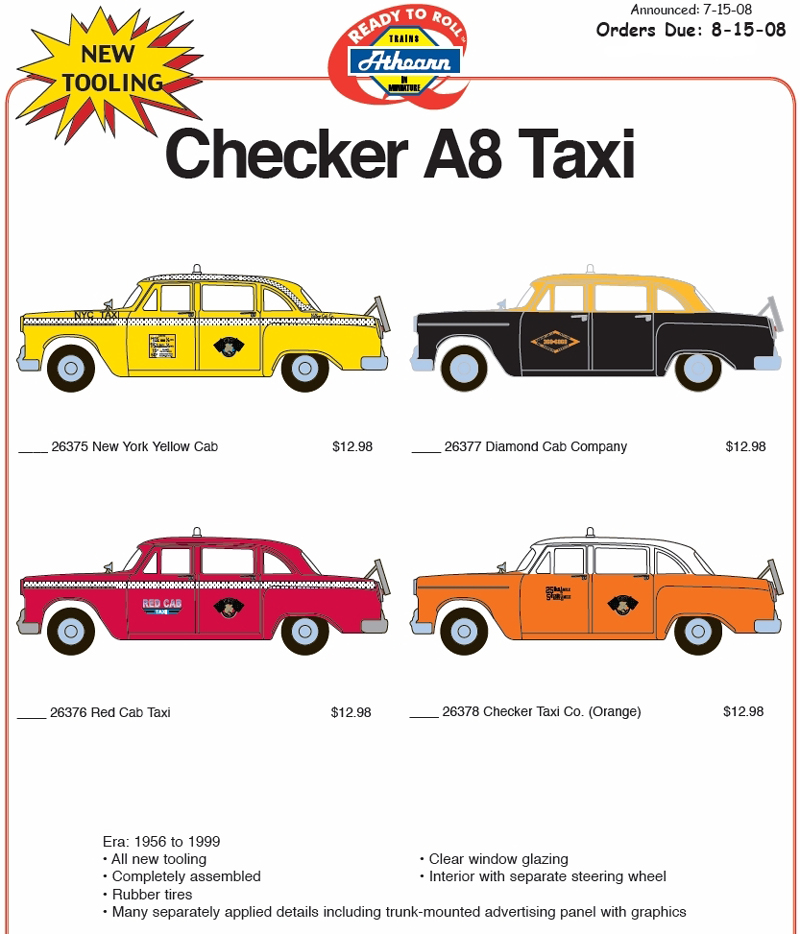 checker cab