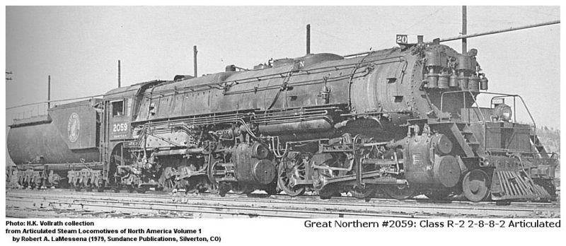 2-8-2-2 Great Northern