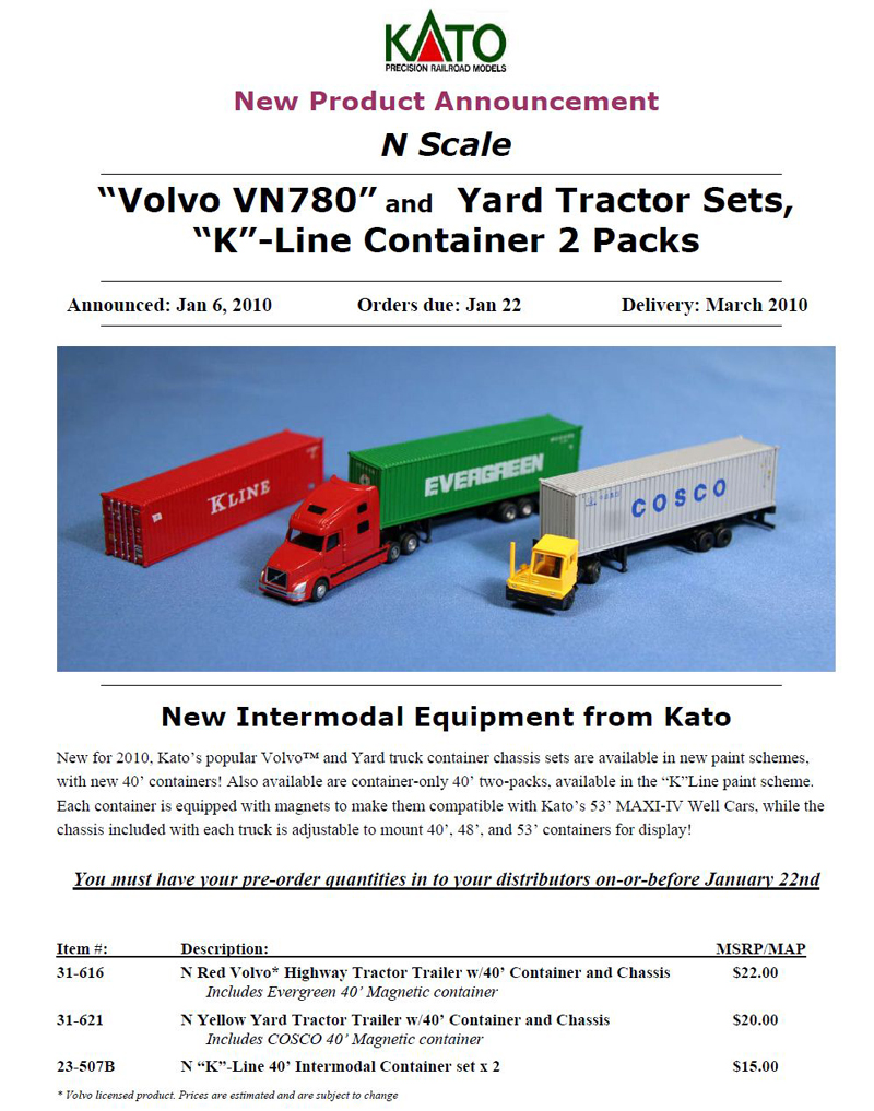 kato n scale yard tractor - Pioneer Recycling Services