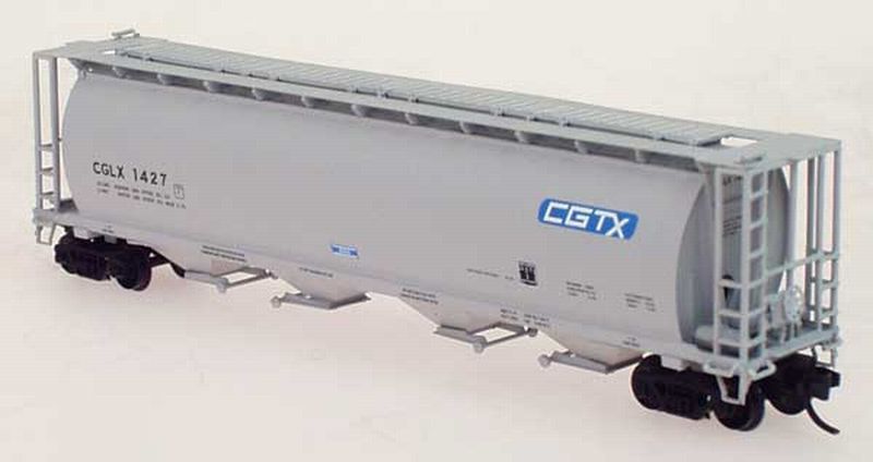 N Scale PWRS Special Run CGTX 45 degree Side Shot