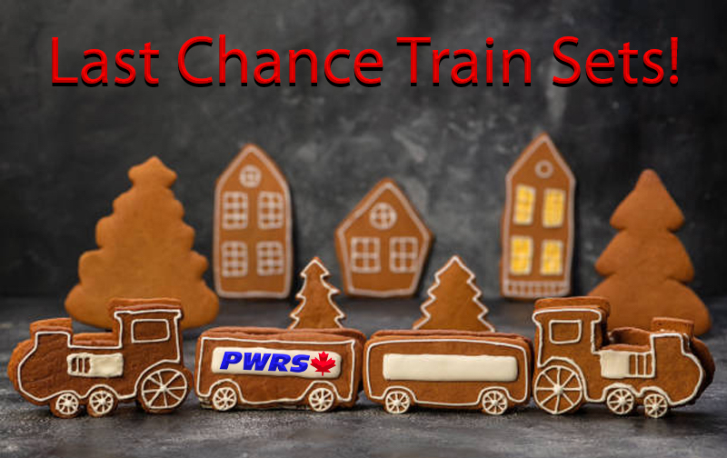 Last Chance Train Sets For Christmas!