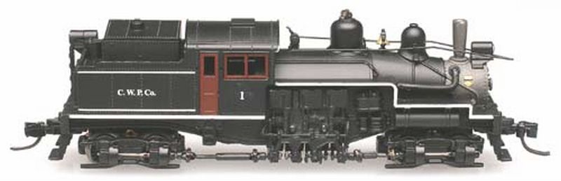 n scale shay locomotive