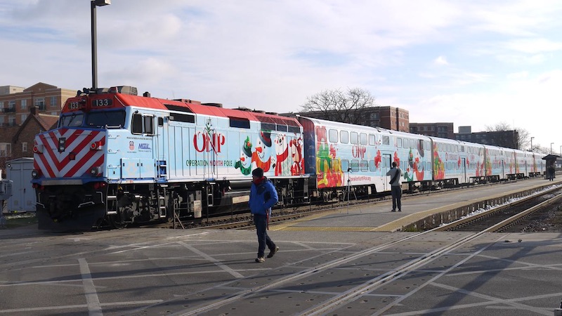 kato christmas train