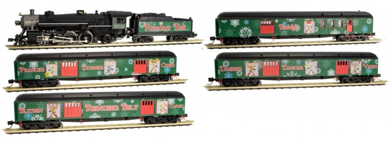 N scale clearance christmas train cars